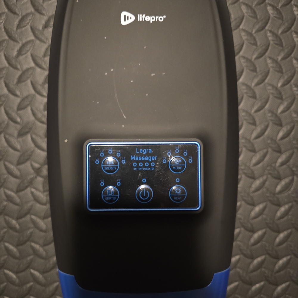 Black and Blue Legra Massager